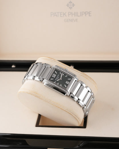 Patek Philippe Twenty~4 Stainless Steel Olive Green Dial 2022