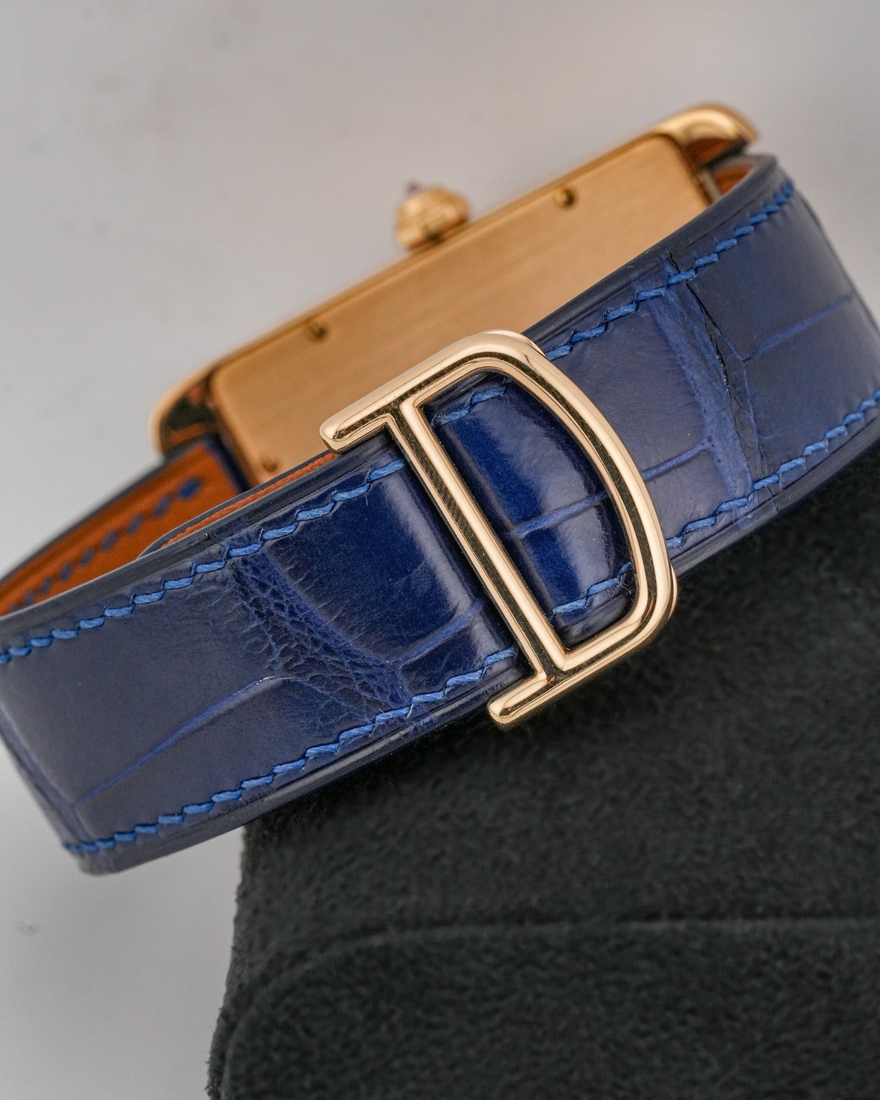 Cartier Tank Americaine Large Factory diamonds
