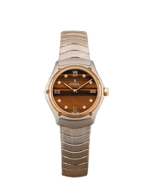 Ebel Sport Steel & YellowGold Tiger-Eye Limited Edition of 75 pieces