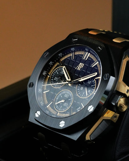 Audemars Piguet Royal Oak Offshore 43mm Chronograph Ceramic Black Dial 2024