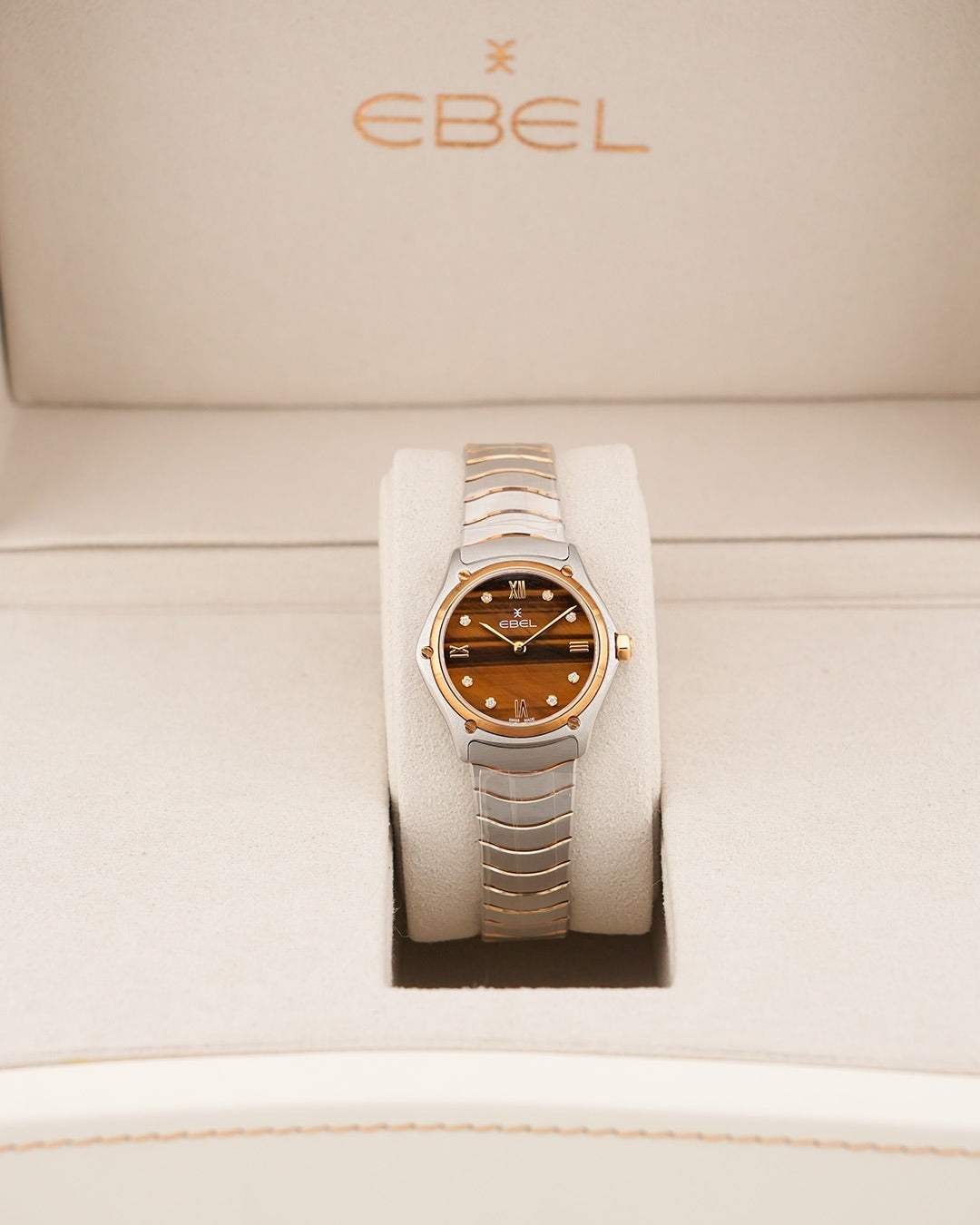 Ebel Sport Steel & YellowGold Tiger-Eye Limited Edition of 75 pieces
