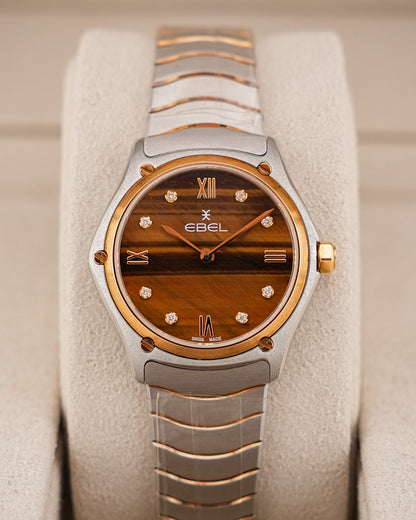 Ebel Sport Steel & YellowGold Tiger-Eye Limited Edition of 75 pieces