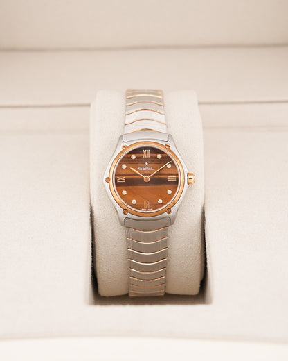 Ebel Sport Steel & YellowGold Tiger-Eye Limited Edition of 75 pieces