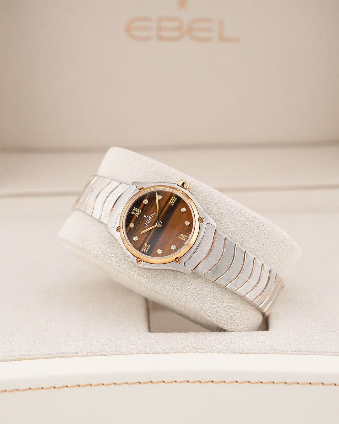 Ebel Sport Steel & YellowGold Tiger-Eye Limited Edition of 75 pieces