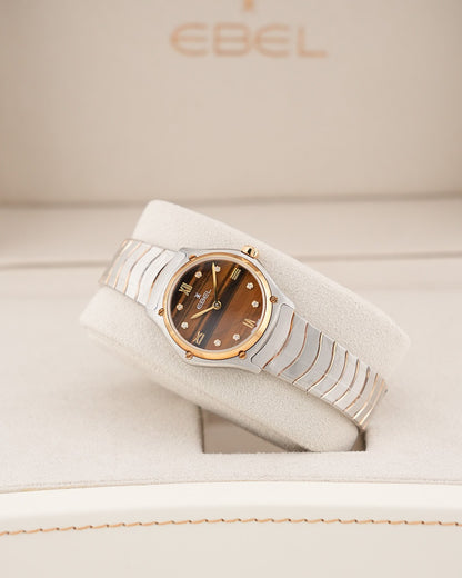 Ebel Sport Steel & YellowGold Tiger-Eye Limited Edition of 75 pieces