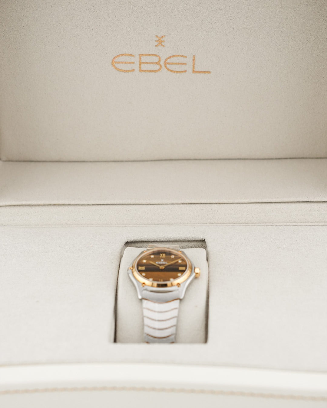 Ebel Sport Steel & YellowGold Tiger-Eye Limited Edition of 75 pieces