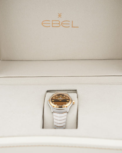 Ebel Sport Steel & YellowGold Tiger-Eye Limited Edition of 75 pieces