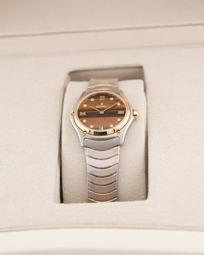 Ebel Sport Steel & YellowGold Tiger-Eye Limited Edition of 75 pieces