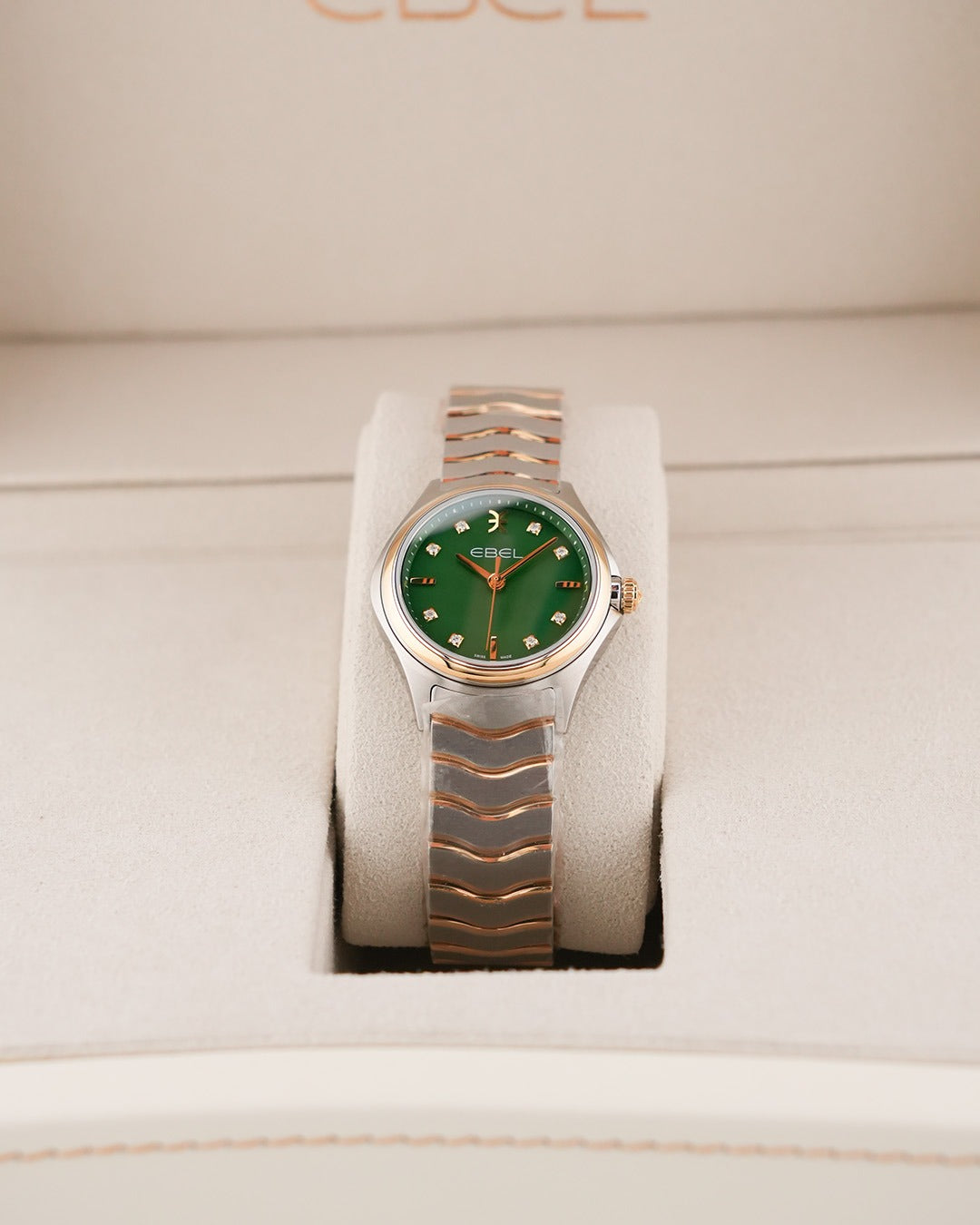 Ebel Wave 30mm Green Mother Of Pearl 2024