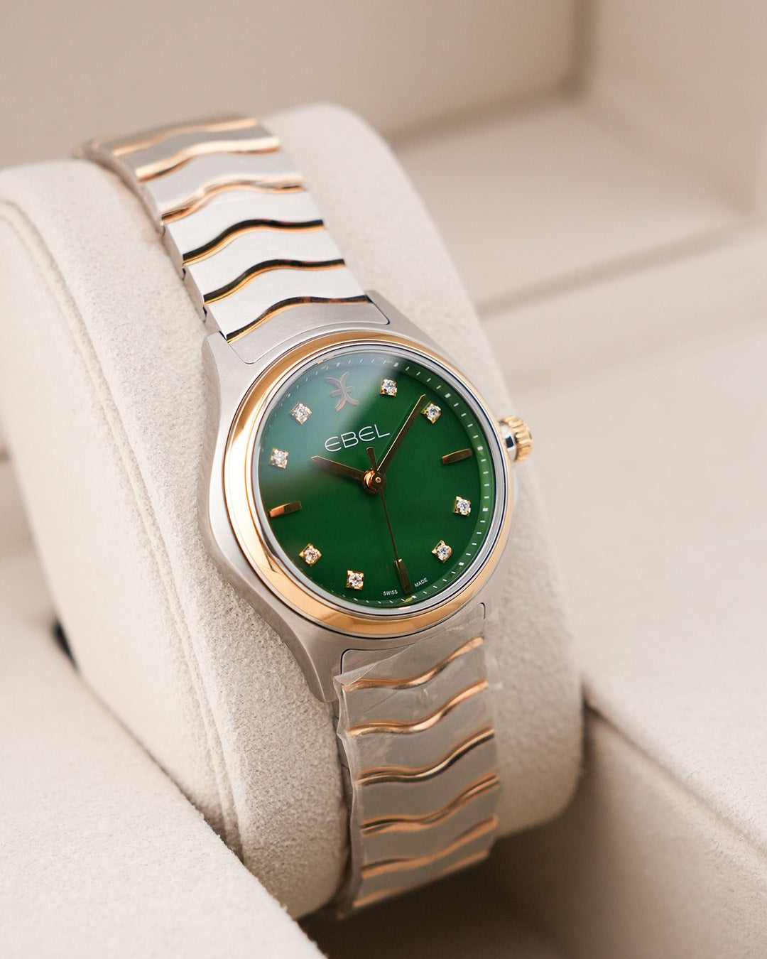 Ebel Wave 30mm Green Mother Of Pearl 2024