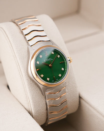 Ebel Wave 30mm Green Mother Of Pearl 2024
