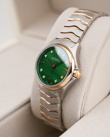 Ebel Wave 30mm Green Mother Of Pearl 2024