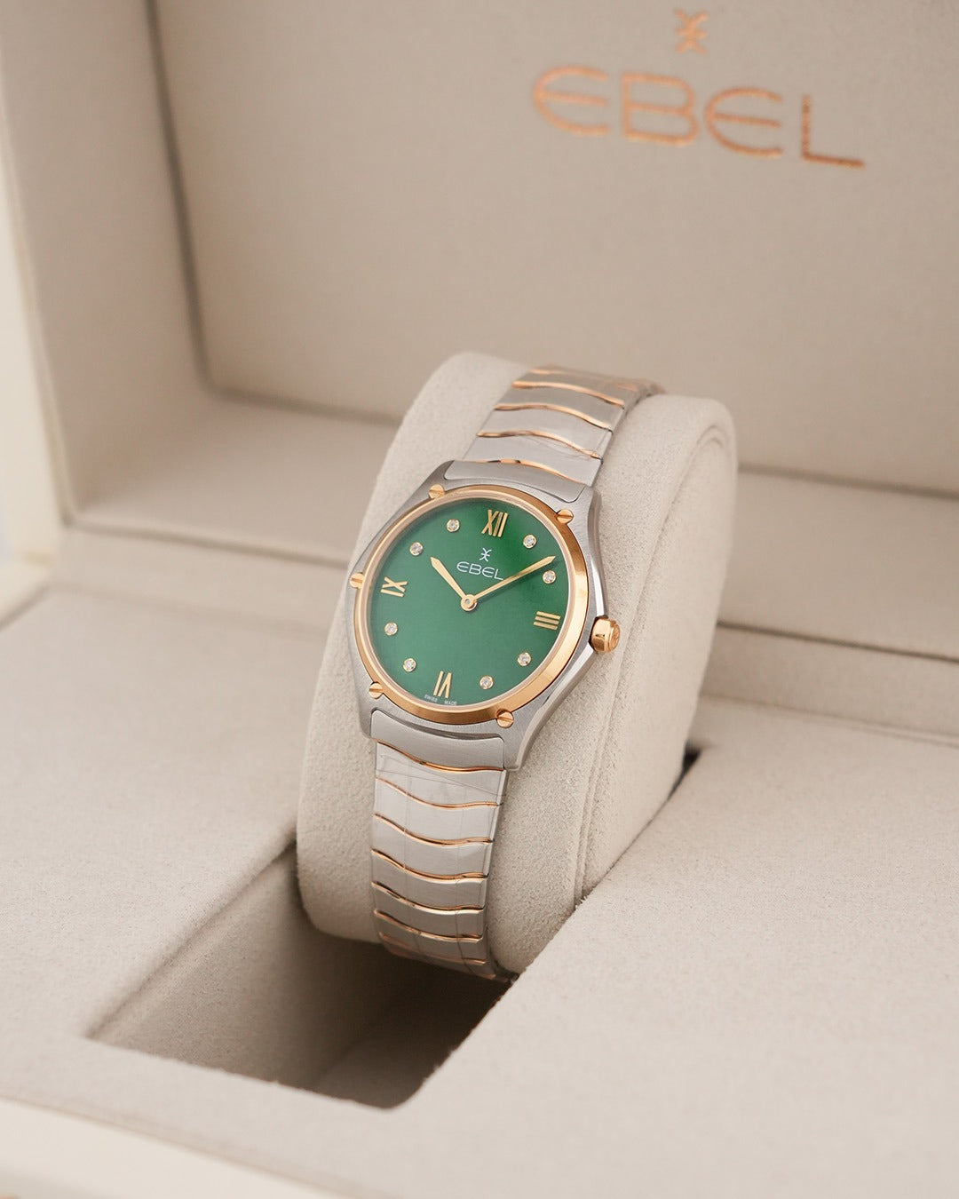 Ebel Wave 33mm Green Mother Of Pearl 2024