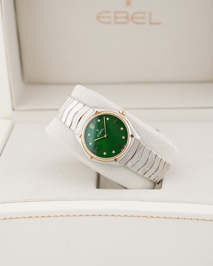 Ebel Wave 33mm Green Mother Of Pearl 2024