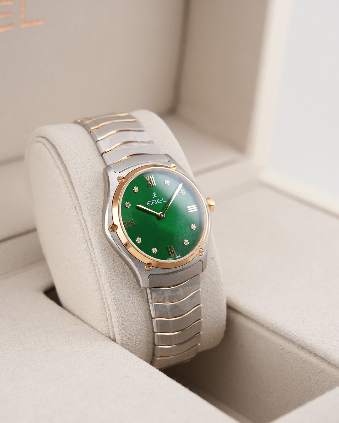 Ebel Wave 33mm Green Mother Of Pearl 2024