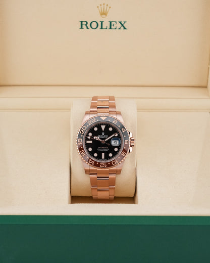Rolex GMT-Master II RoseGold “Root Beer" 2022