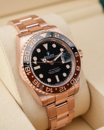 Rolex GMT-Master II RoseGold “Root Beer" 2022