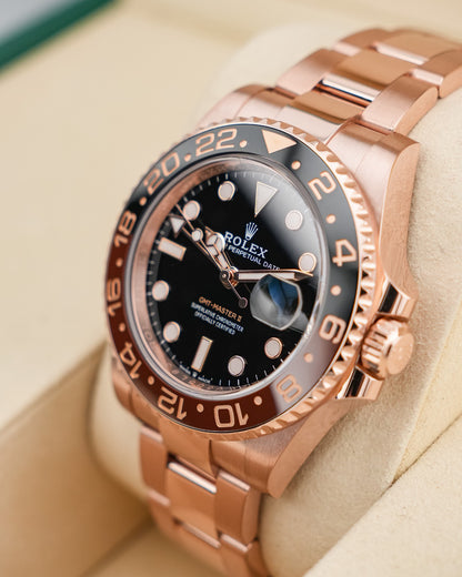 Rolex GMT-Master II RoseGold “Root Beer" 2022
