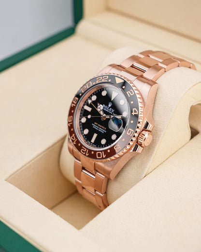 Rolex GMT-Master II RoseGold “Root Beer" 2022