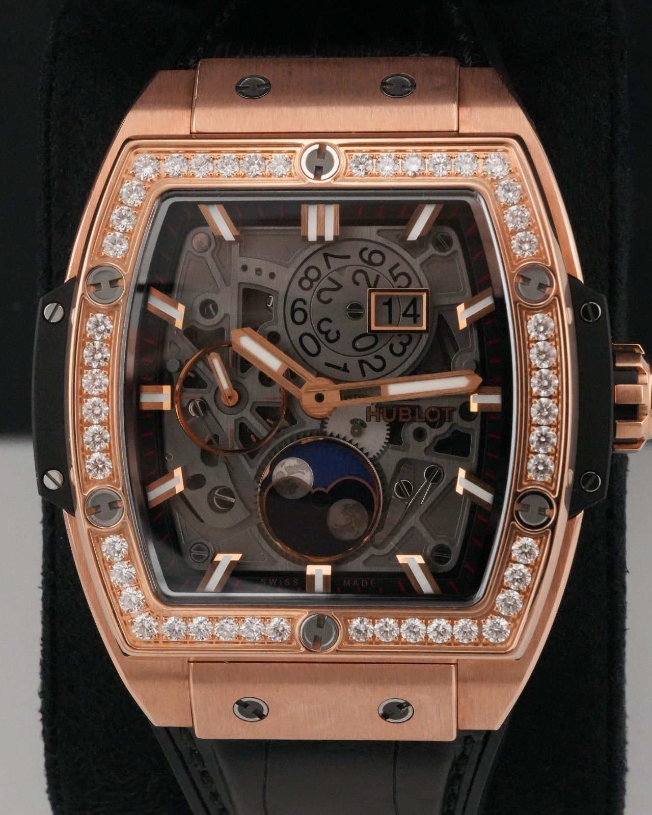 Hublot Spirit of Big Bang Moonphase Meca-10 Factory diamond 42mm