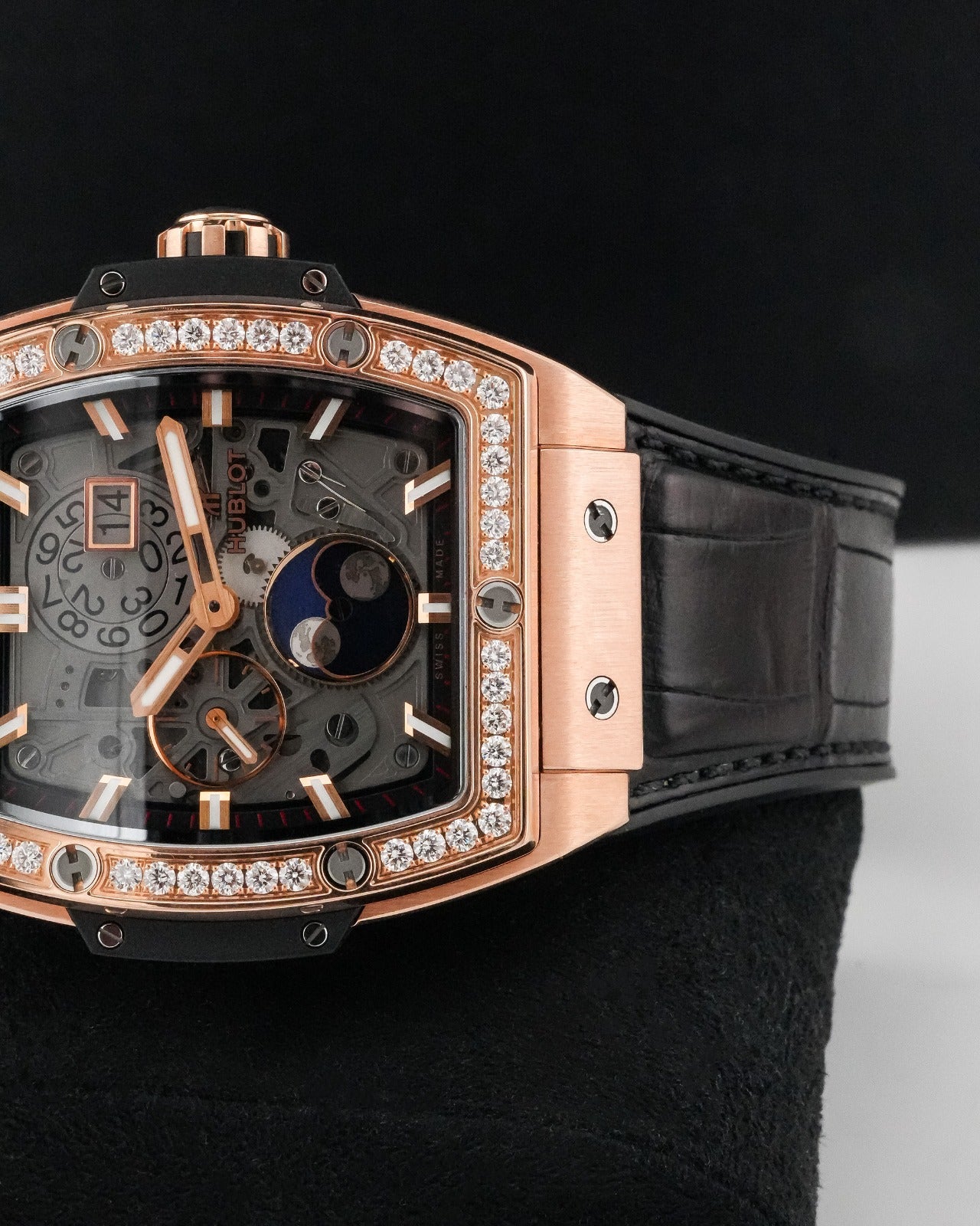 Hublot Spirit of Big Bang Moonphase Meca-10 Factory diamond 42mm