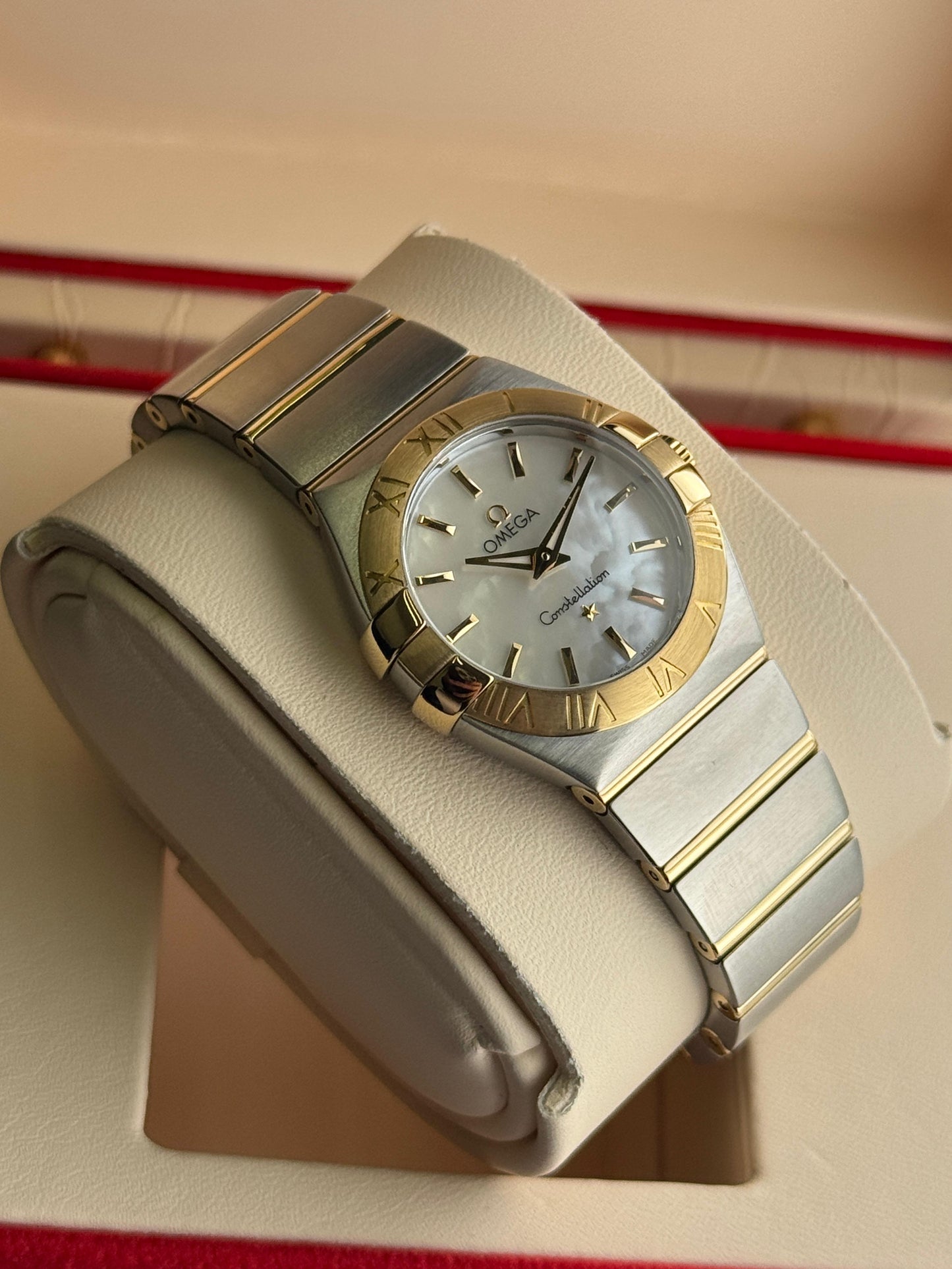 Omega Constellation 28mm Steel & YellowGold 2011