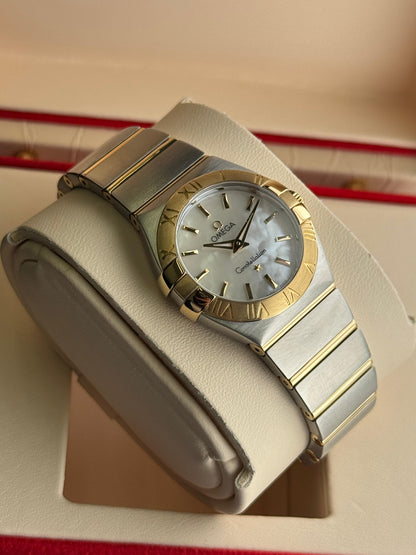 Omega Constellation 28mm Steel & YellowGold 2011