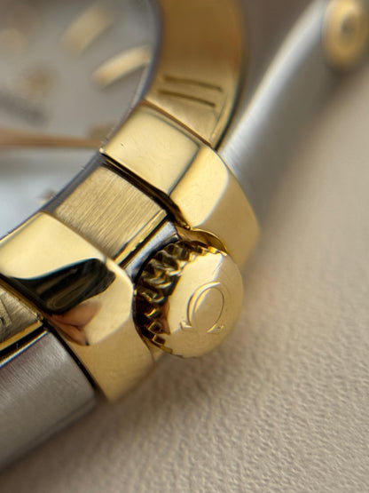Omega Constellation 28mm Steel & YellowGold 2011
