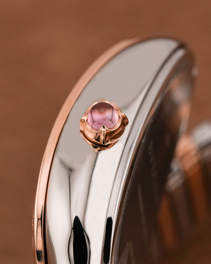 Bvlgari Serpenti Tubogas Steel & RoseGold Green Dial 2026 unworn - HOURLY 