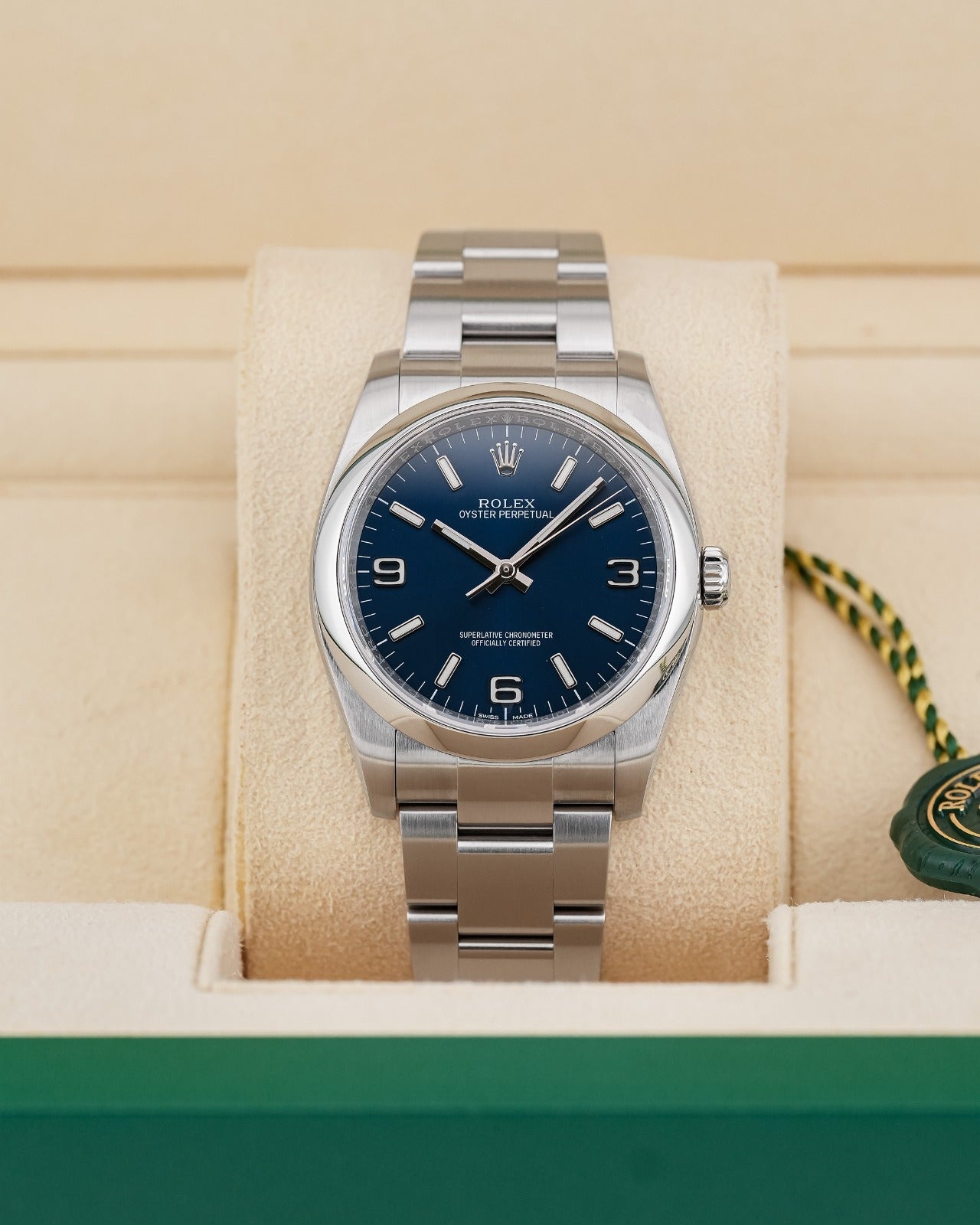 Rolex Oyster Perpetual 36mm Steel Blue Dial 2017