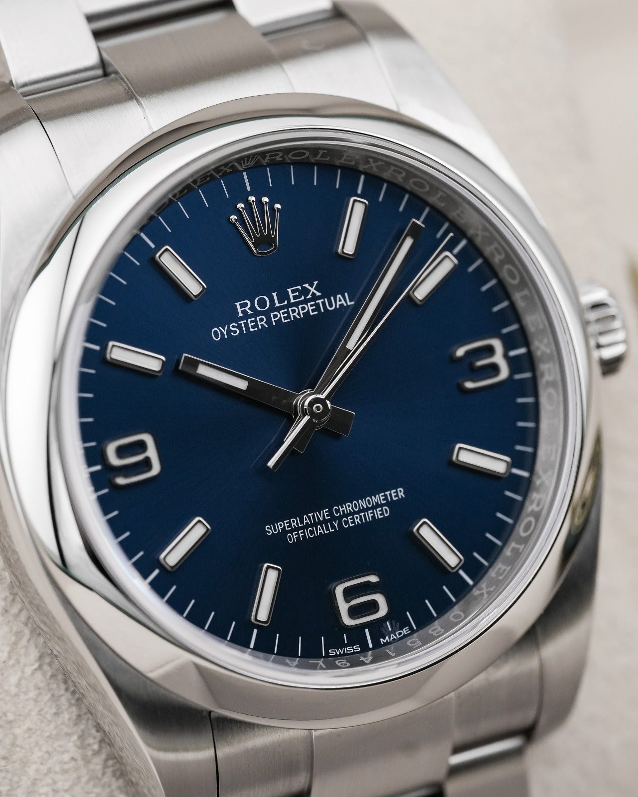 Rolex Oyster Perpetual 36mm Steel Blue Dial 2017