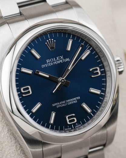 Rolex Oyster Perpetual 36mm Steel Blue Dial 2017