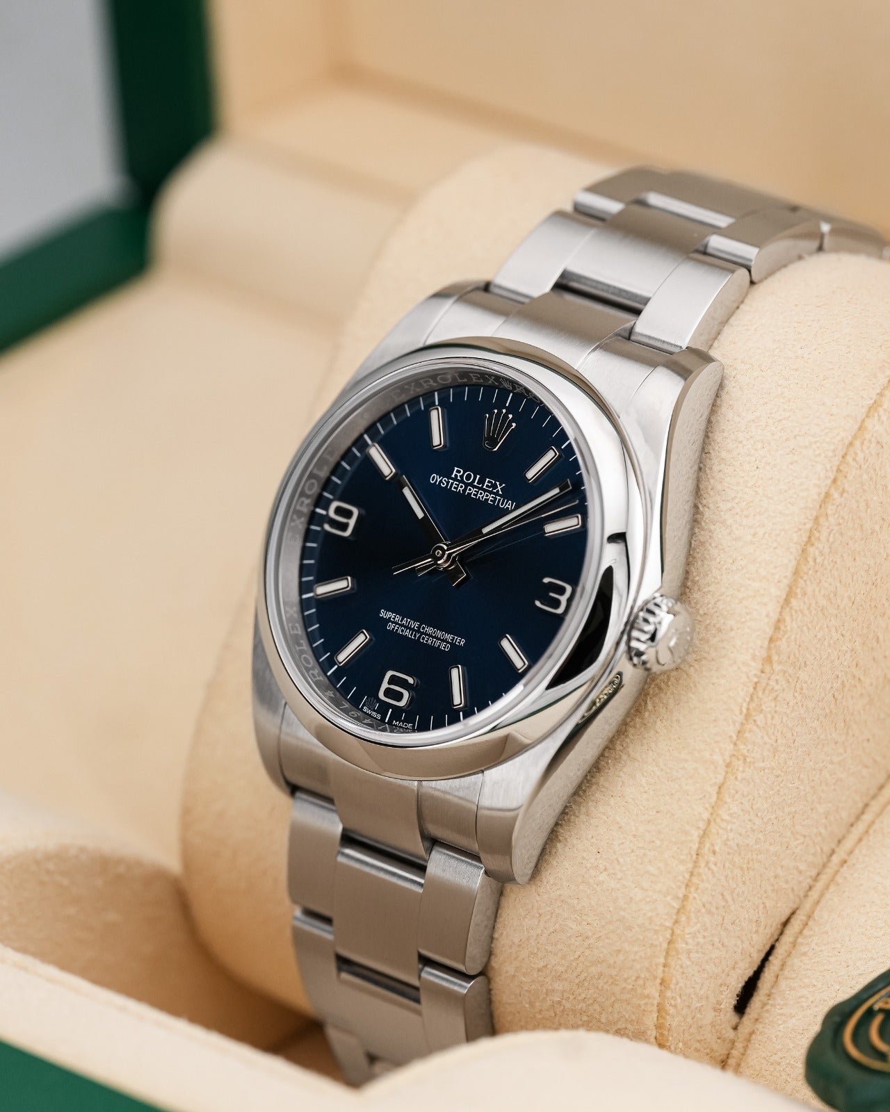 Rolex Oyster Perpetual 36mm Steel Blue Dial 2017