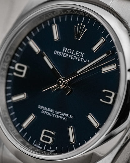 Rolex Oyster Perpetual 36mm Steel Blue Dial 2017