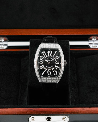 Franck Muller Vanguard 32mm Black Diamond afterset - HOURLY 