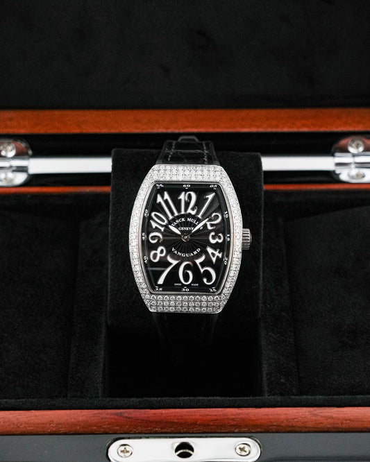Franck Muller Vanguard 32mm Black Diamond afterset
