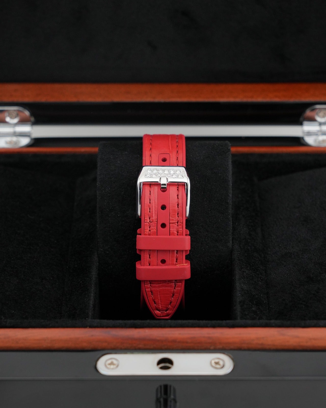 Franck Muller Vanguard 32mm Color dreams Red Diamond afterset