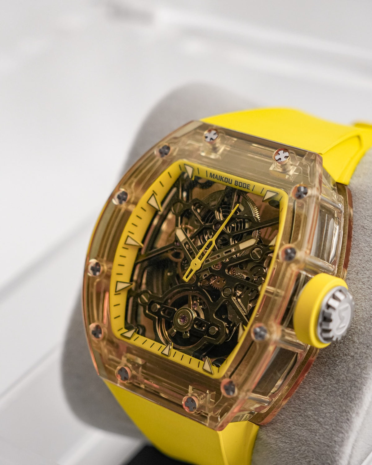 Maikou Bode Yellow Color Sapphire limited edition 2026 - HOURLY 