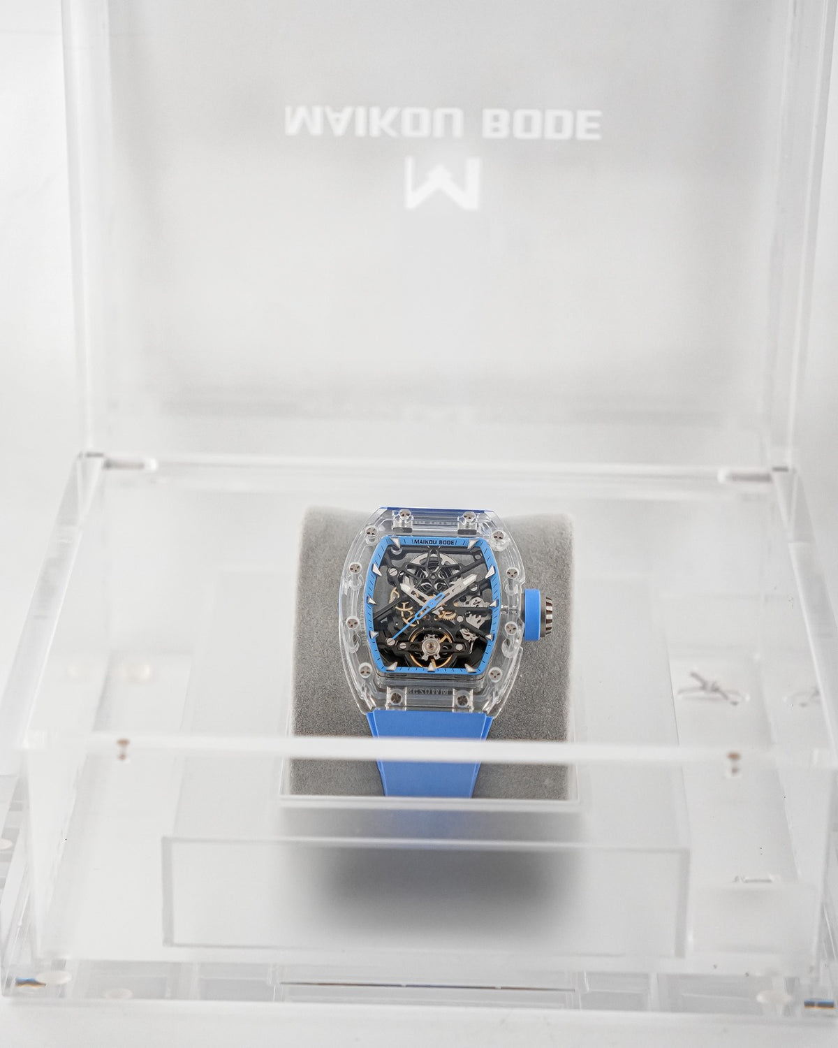 Maikou Bode blue Plain Sapphire Limited Edition - HOURLY 