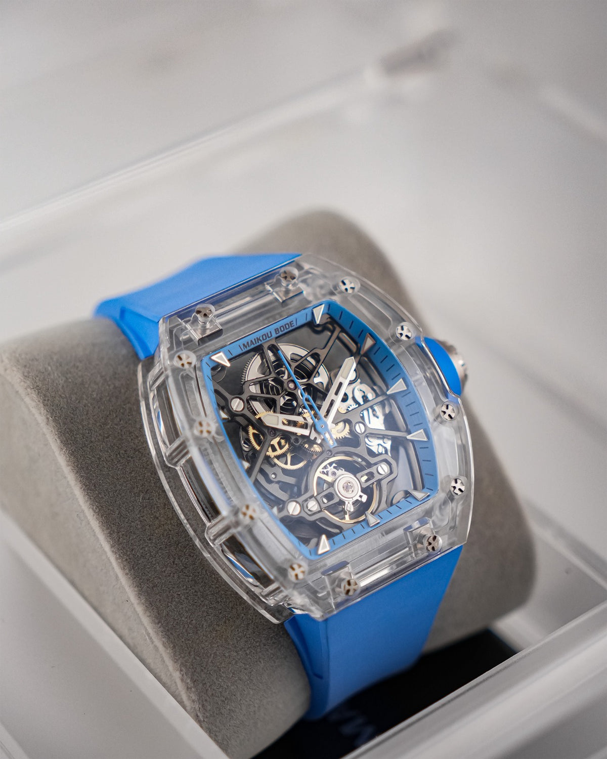 Maikou Bode blue Plain Sapphire Limited Edition - HOURLY 