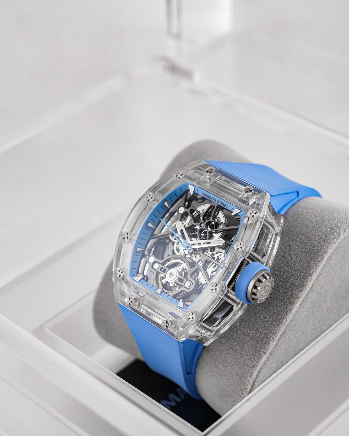 Maikou Bode blue Plain Sapphire Limited Edition - HOURLY 