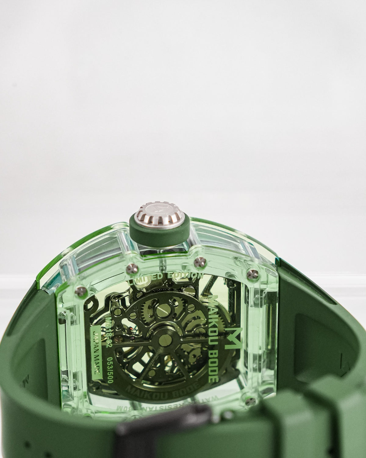 Maikou Bode Green Color Sapphire limited edition 2026 - HOURLY 