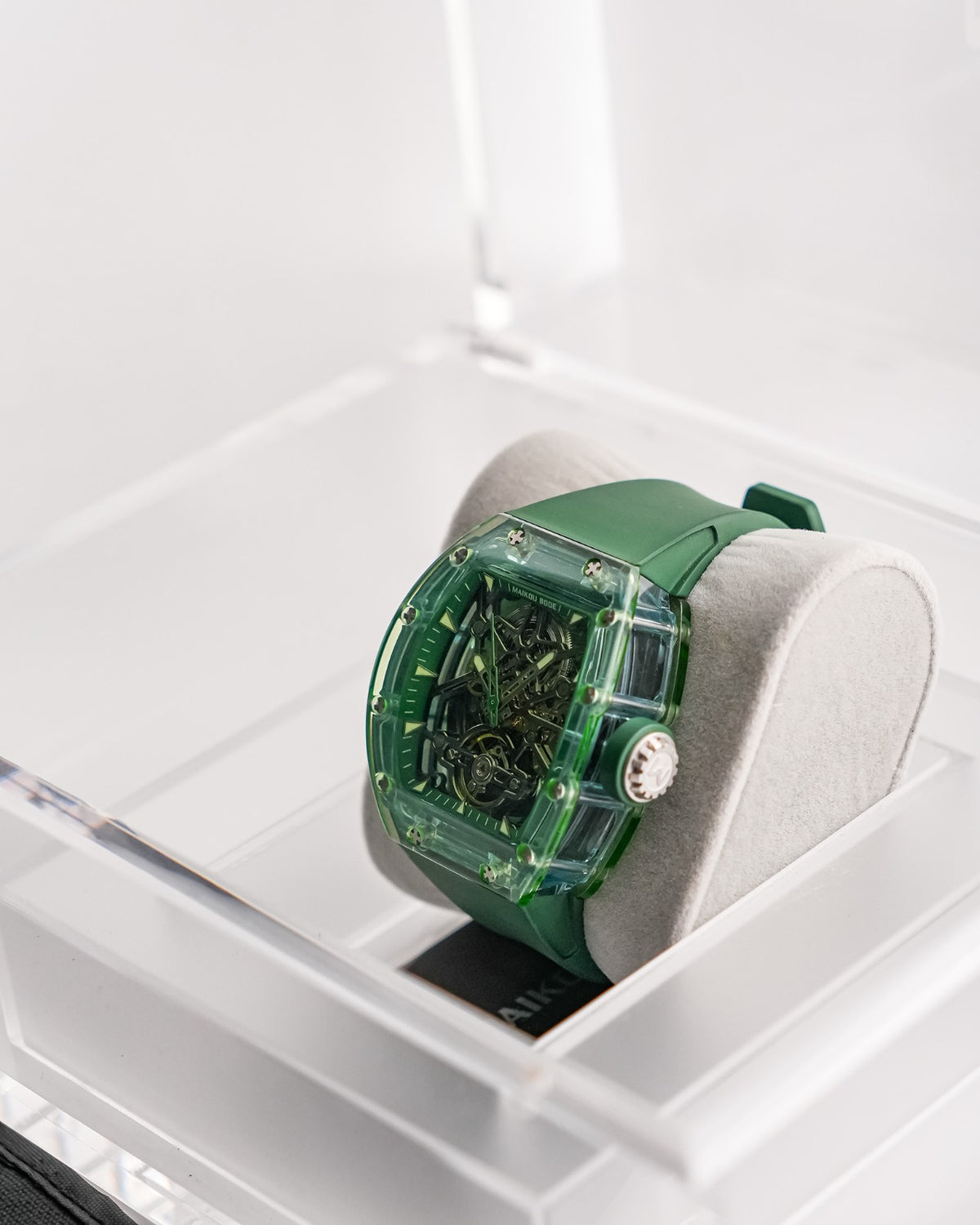 Maikou Bode Green Color Sapphire limited edition 2026 - HOURLY 