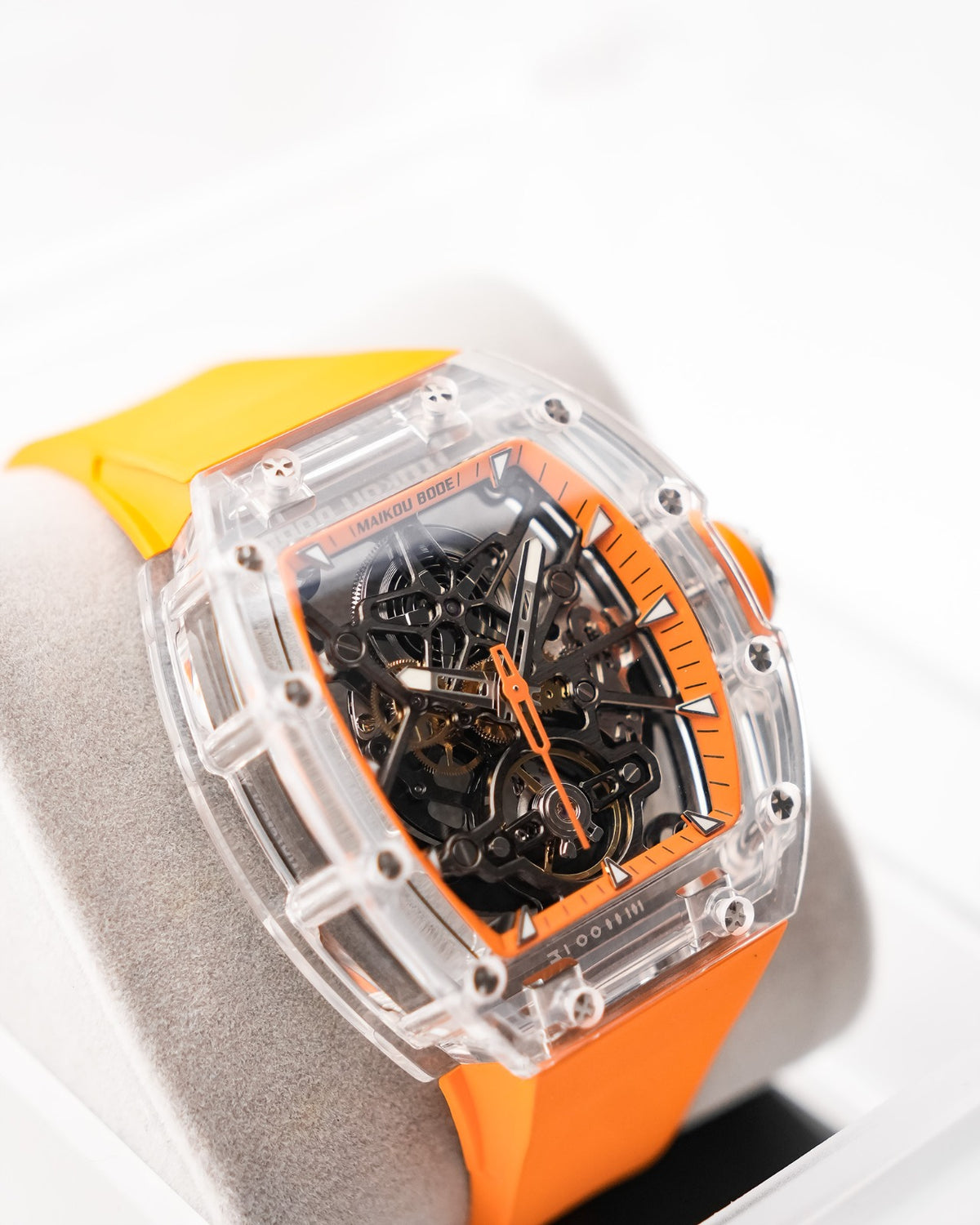Maikou Bode Orange Plain Sapphire Limited Edition 2026 - HOURLY 