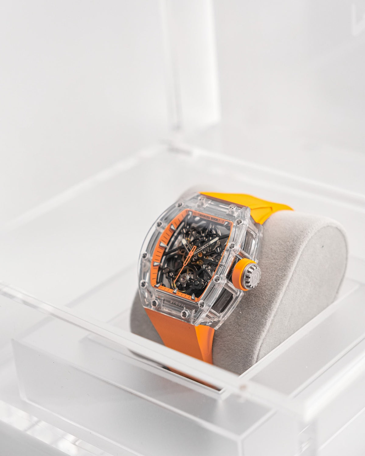 Maikou Bode Orange Plain Sapphire Limited Edition 2026 - HOURLY 