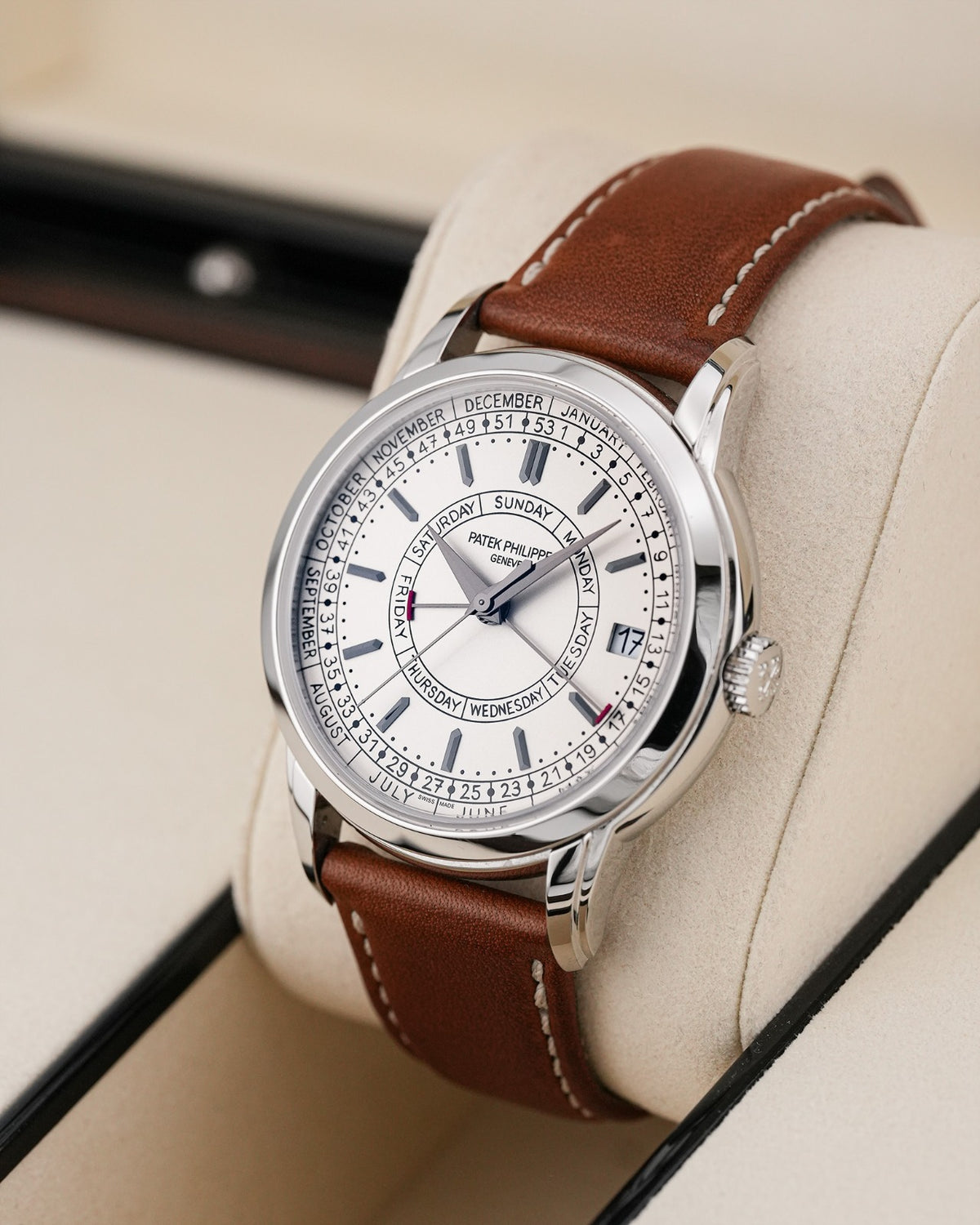 Patek Philippe Complications Calatrava Weekly Calendar 40mm Stainless Steel 2023