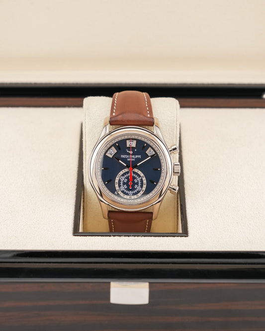 Patek Philippe Complications annual calendar Blue dial 2019