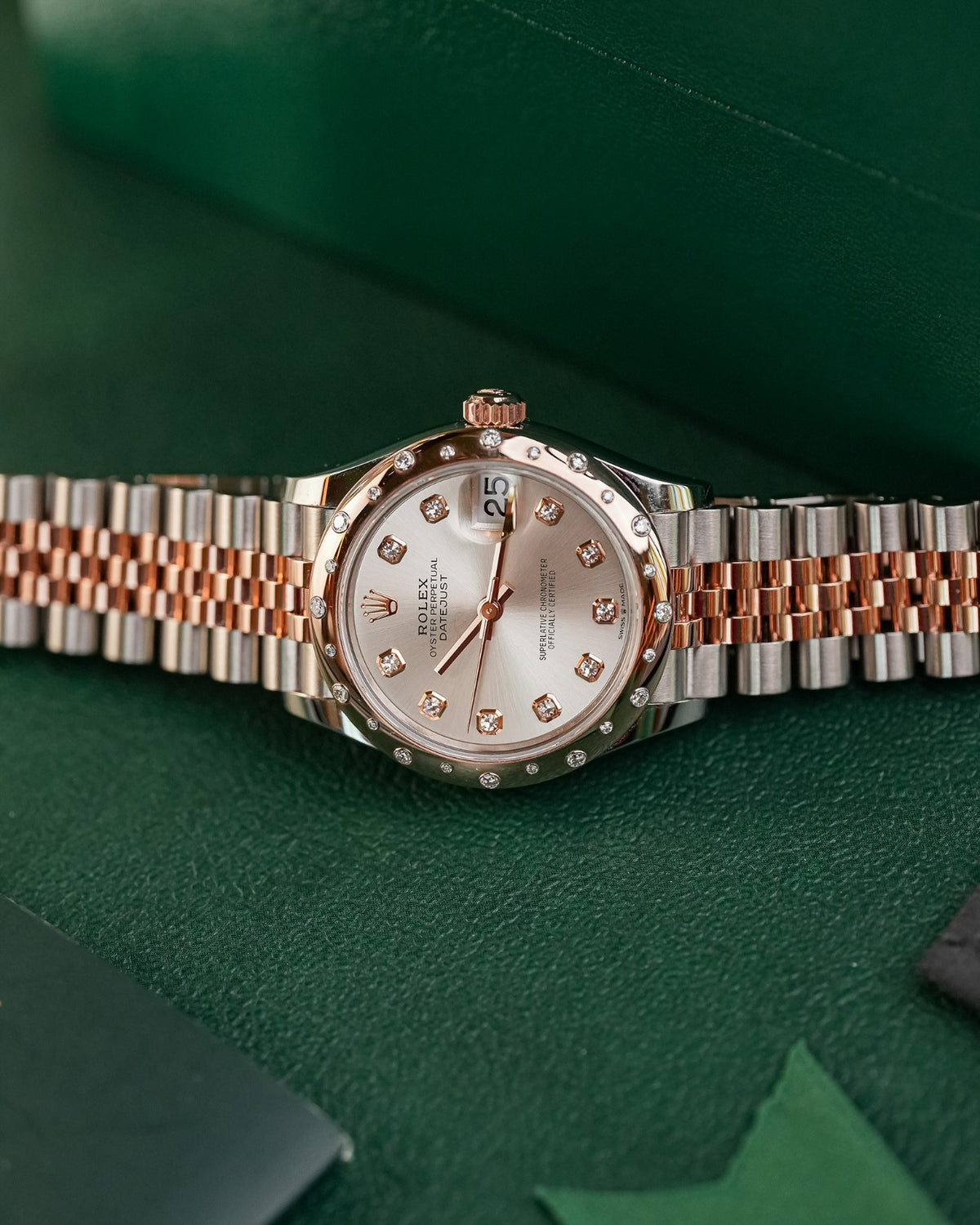 Rolex Datejust 31mm Silver Diamonds Dial 2026