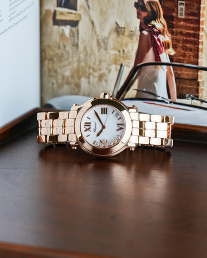 Chopard Happy Sport 36mm Rose-Gold