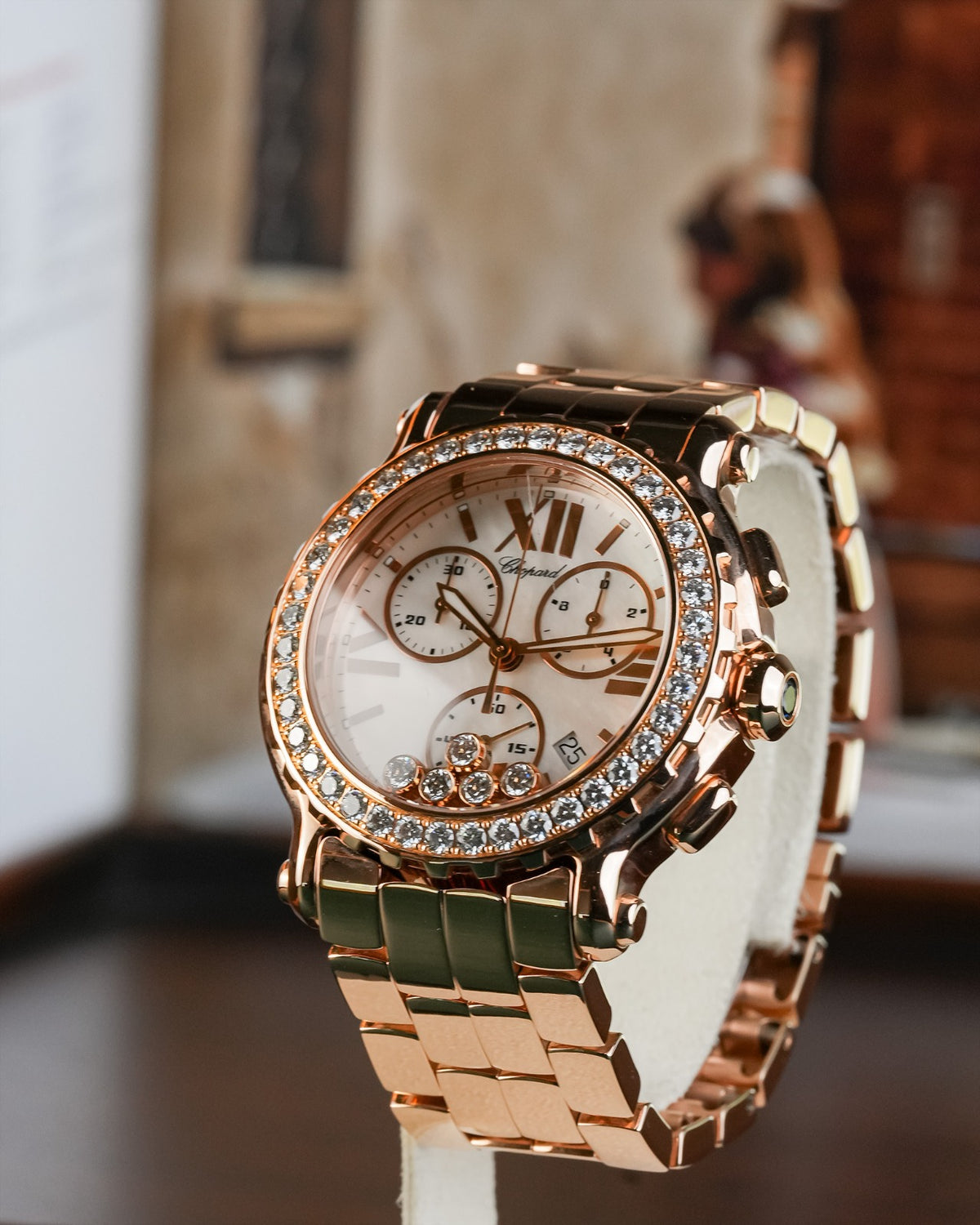 Chopard Happy Sport 42 mm Diamonds Bezel 2009